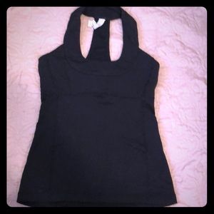 Lululemon black size 6 tank top